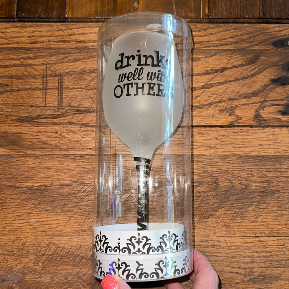 New! Wine Glass